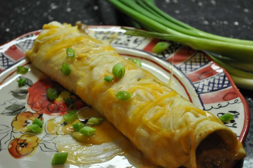 Beef and Cheese Enchiladas