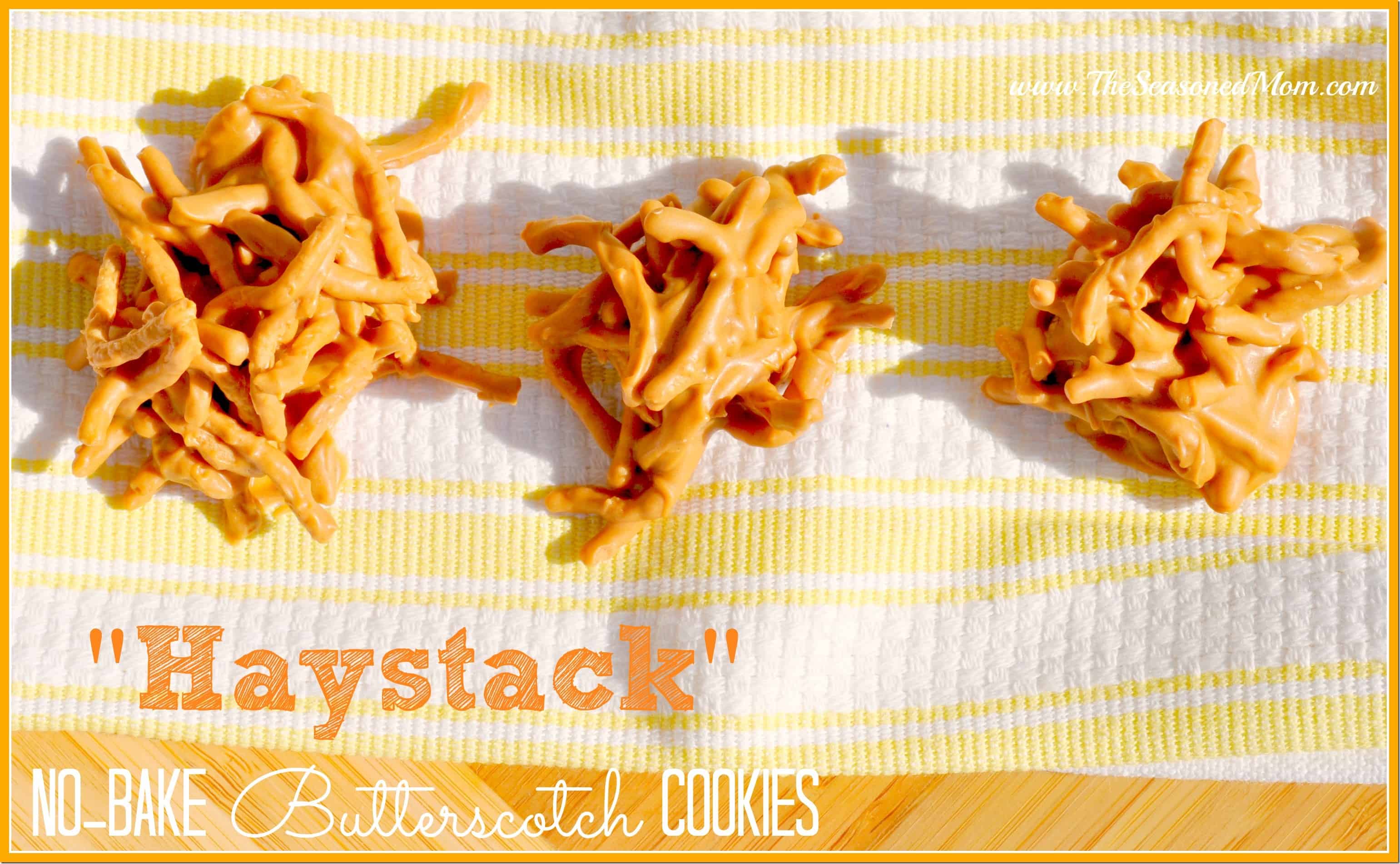 "Haystack" NoBake Butterscotch Cookies The Seasoned Mom