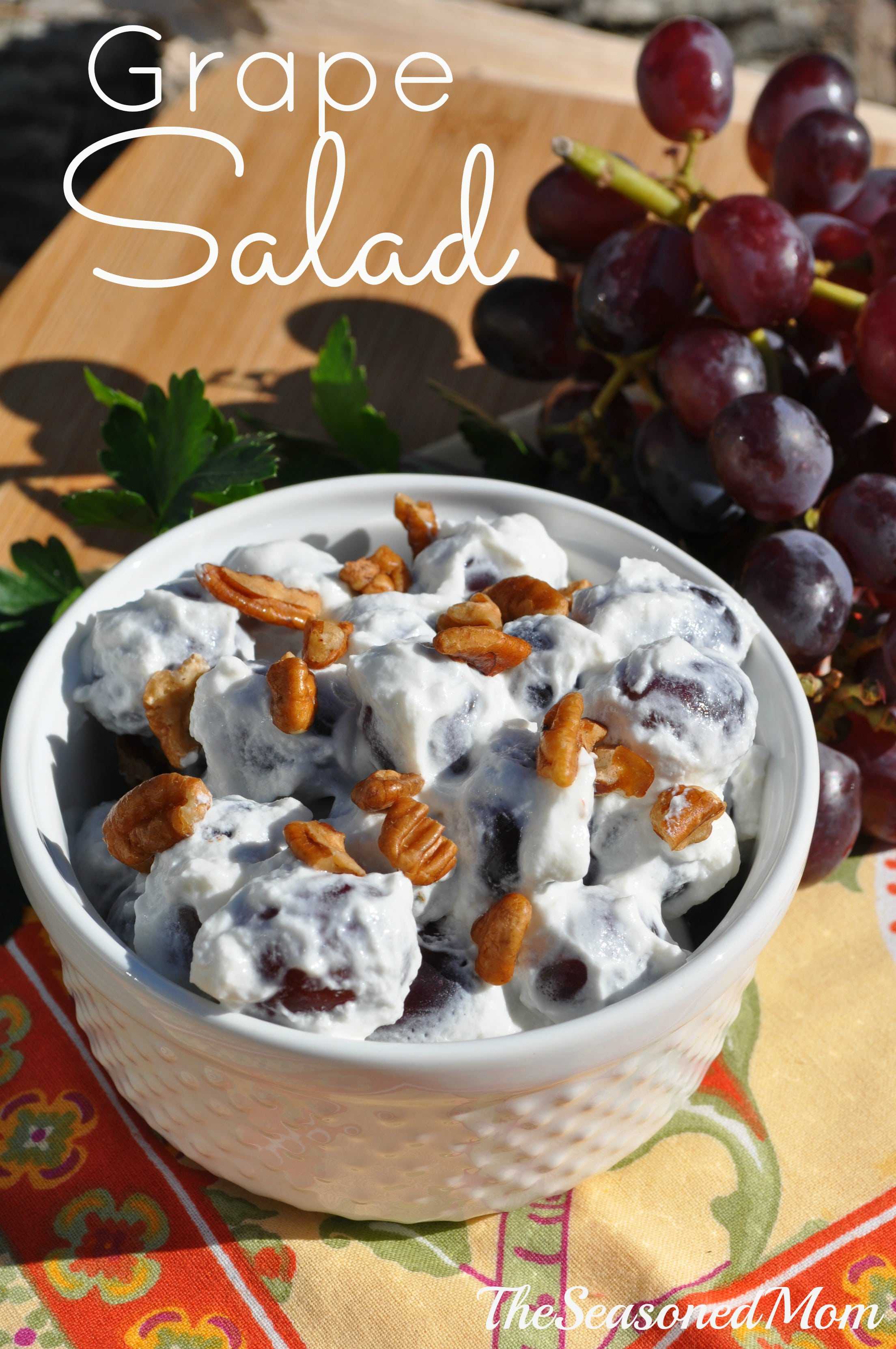 Grape Salad - The Seasoned Mom