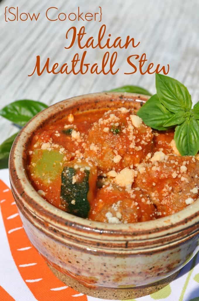 Slow Cooker Italian Meatball Stew 3 | 14 Delicious Fall Soup Recipes | 4 | Fall Soup Recipes