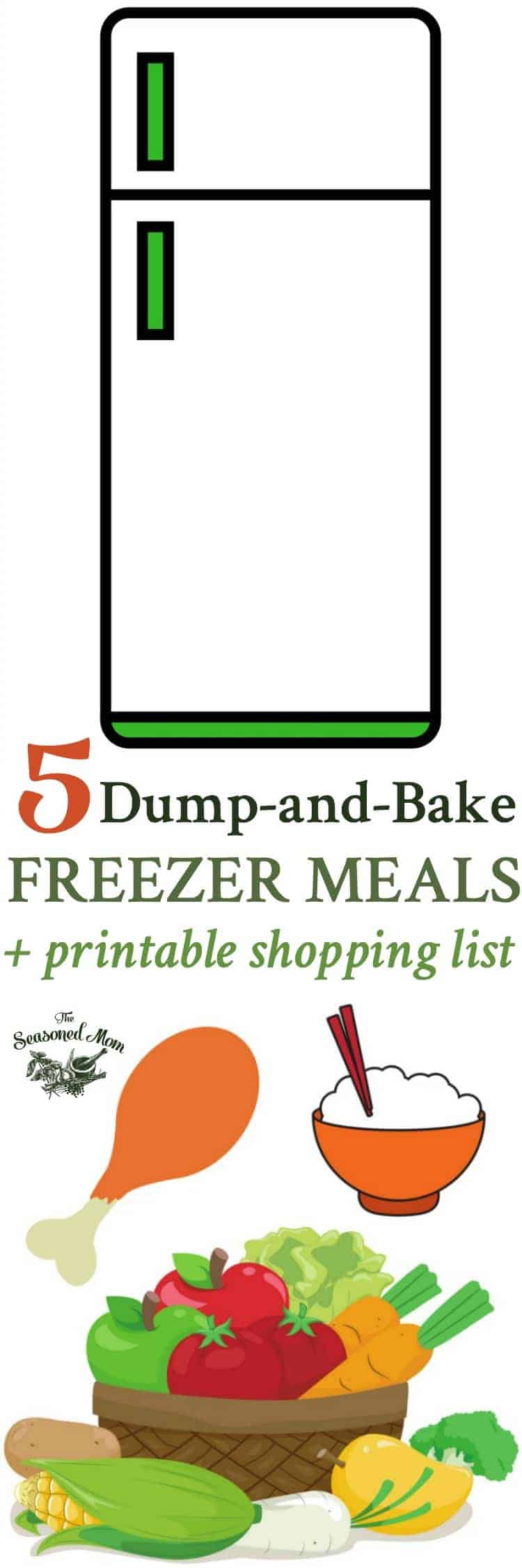 5 Dump-and-Bake Freezer Meals! Meal Prep | Easy Dinner Recipes | Dinner Ideas | Meal Prep Recipes | Meal Planning 