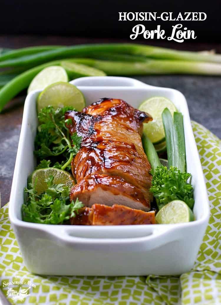 Just 10 minutes of prep for this Hoisin-Glazed Pork Loin! Easy Dinner Recipes | Dinner Ideas | Healthy Dinner Recipes | Pork Recipes