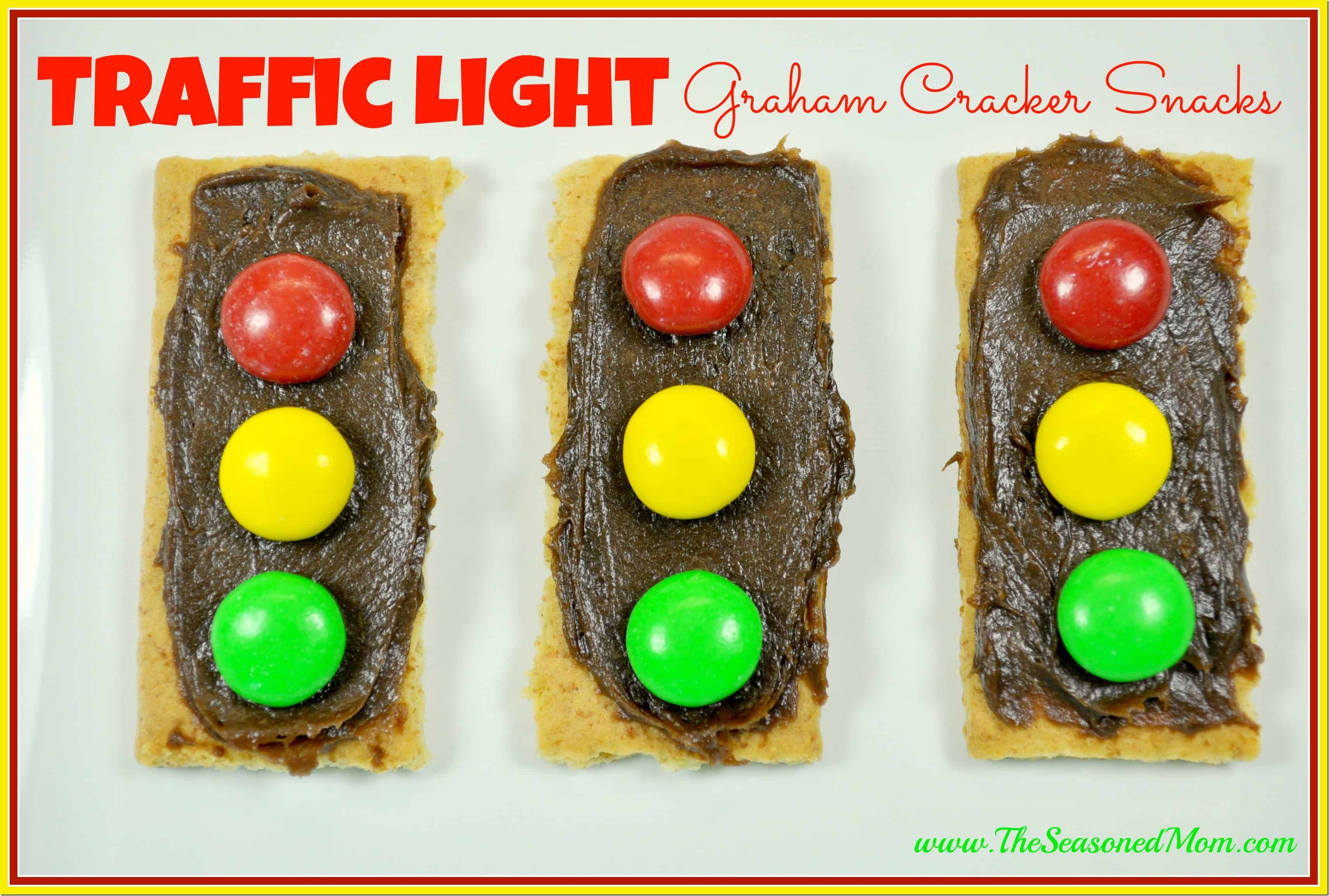 Traffic Light Graham Cracker Snacks