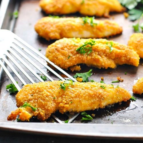 Parmesan Ranch Chicken Tenders Recipe The Seasoned Mom