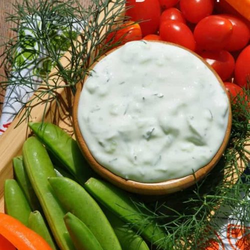 Cucumber Dill Greek Yogurt Dip The Seasoned Mom