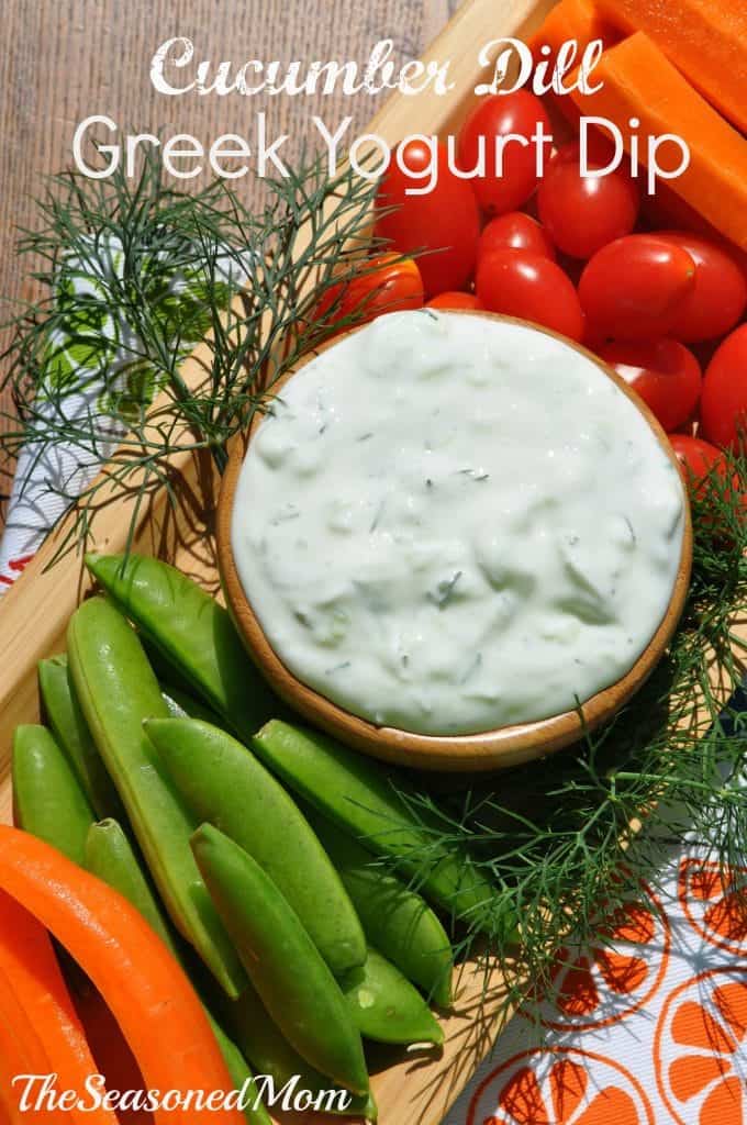 Cucumber Dill Greek Yogurt Dip Cucumber Dill Greek Yogurt Dip