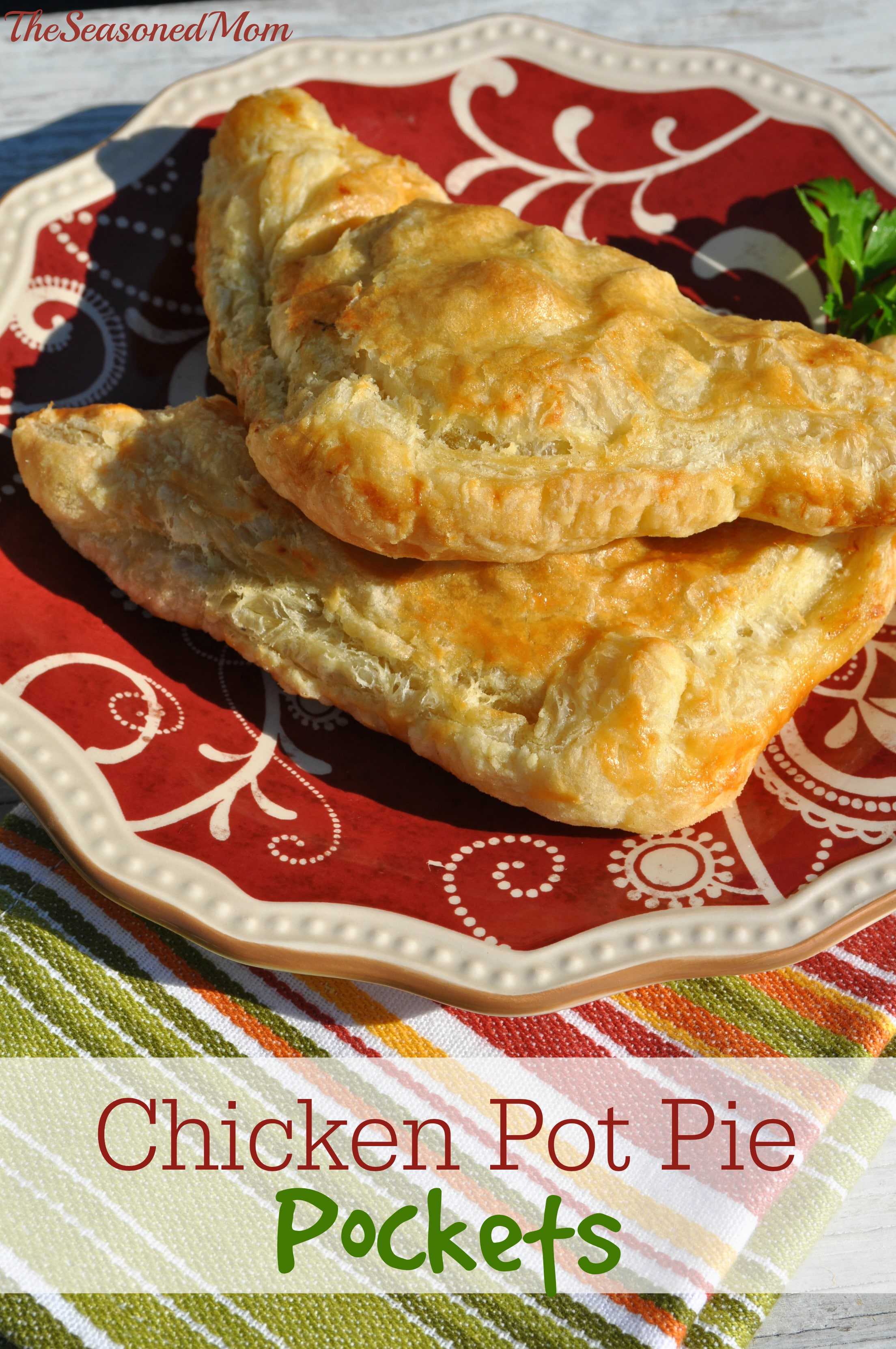 Chicken Pot Pie Pockets The Seasoned Mom
