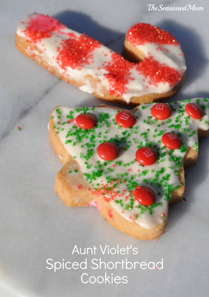 Aunt Violet's Spiced Shortbread Cookies 1