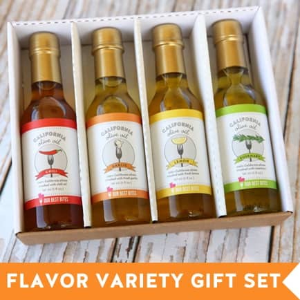 Flavor Variety Olive Oil Gift Set