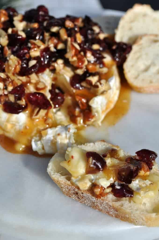 Caramel Nut and Cranberry Brie 3