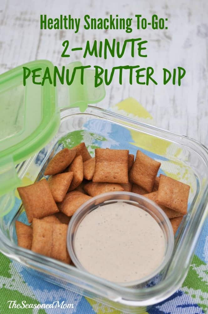 2 Minute Peanut Butter Dip 3
