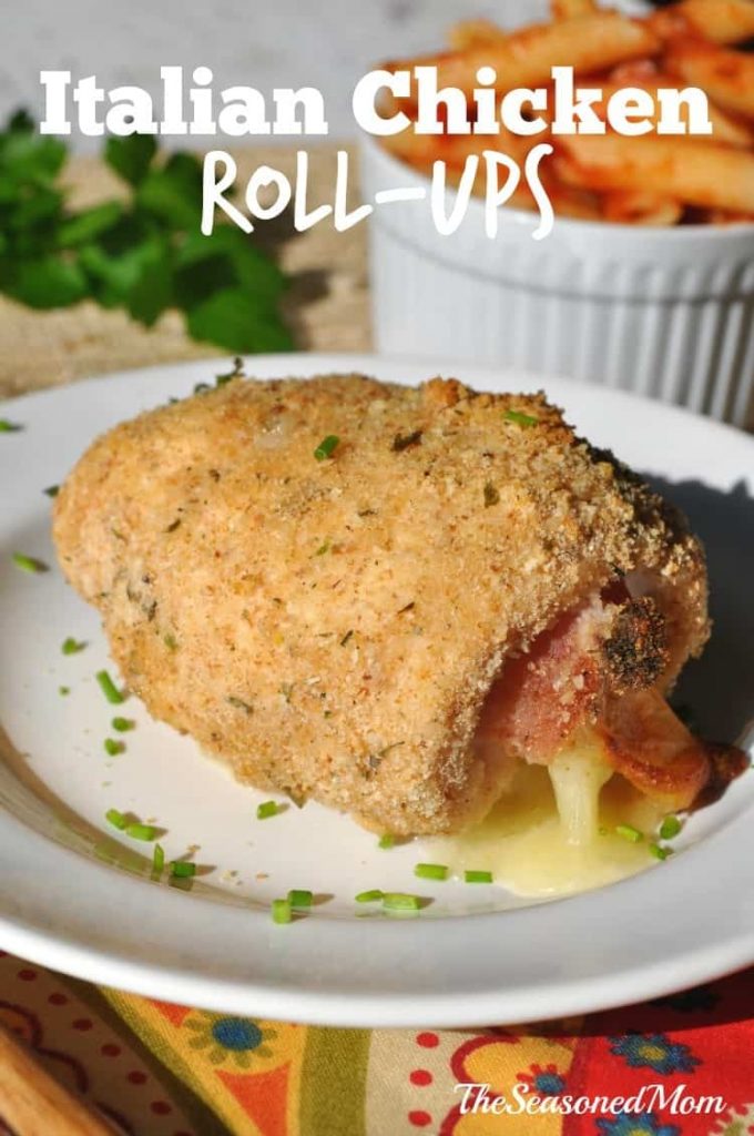 Italian Chicken Roll-Ups 3
