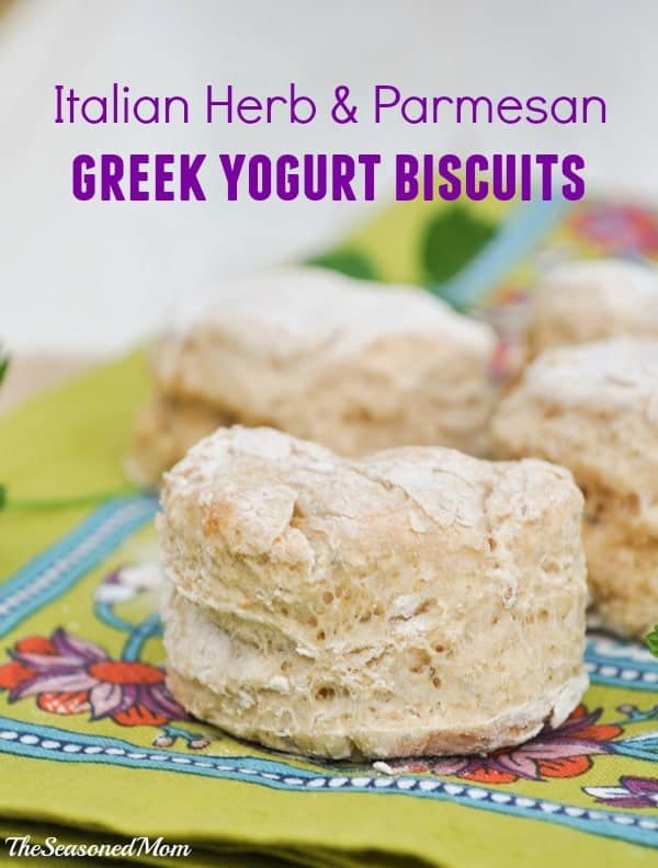 Italian Herb & Parmesan Greek Yogurt Biscuits 4