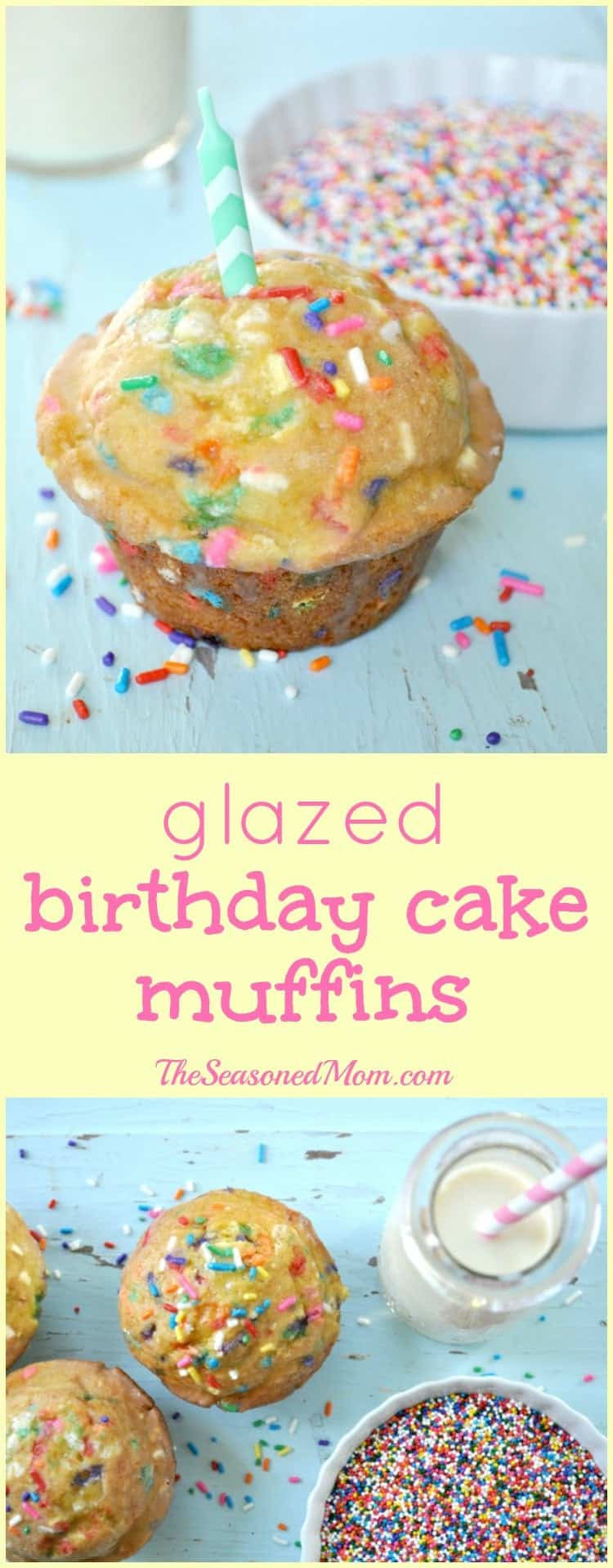 Birthday Cake Muffins