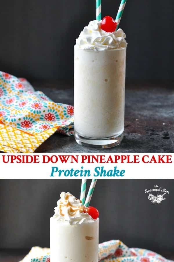 Pineapple Protein Shake Recipe The Seasoned Mom