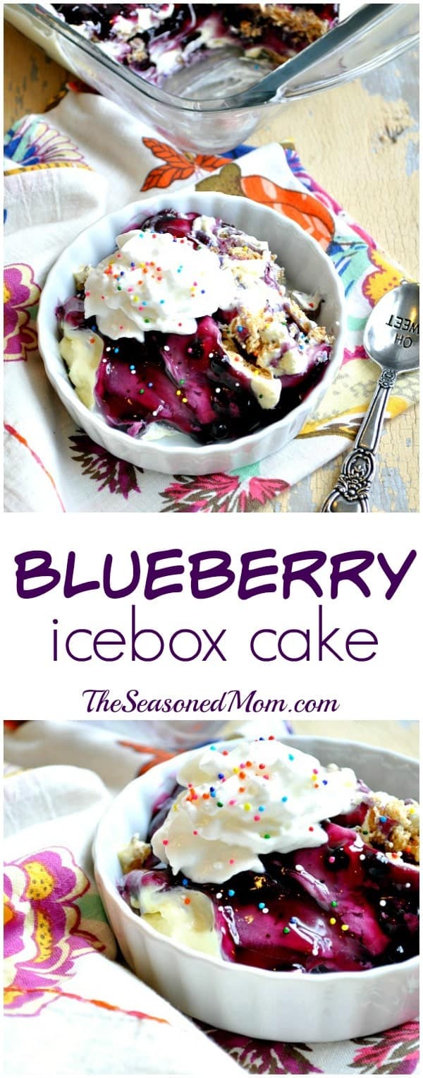Blueberry Icebox Cake