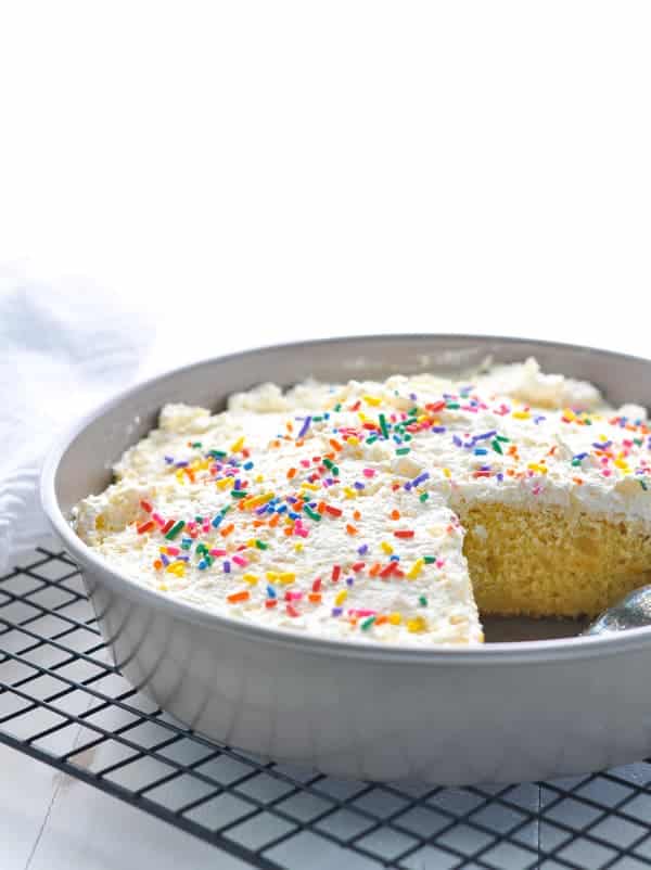 Orange Pineapple Fluff Cake The Seasoned Mom