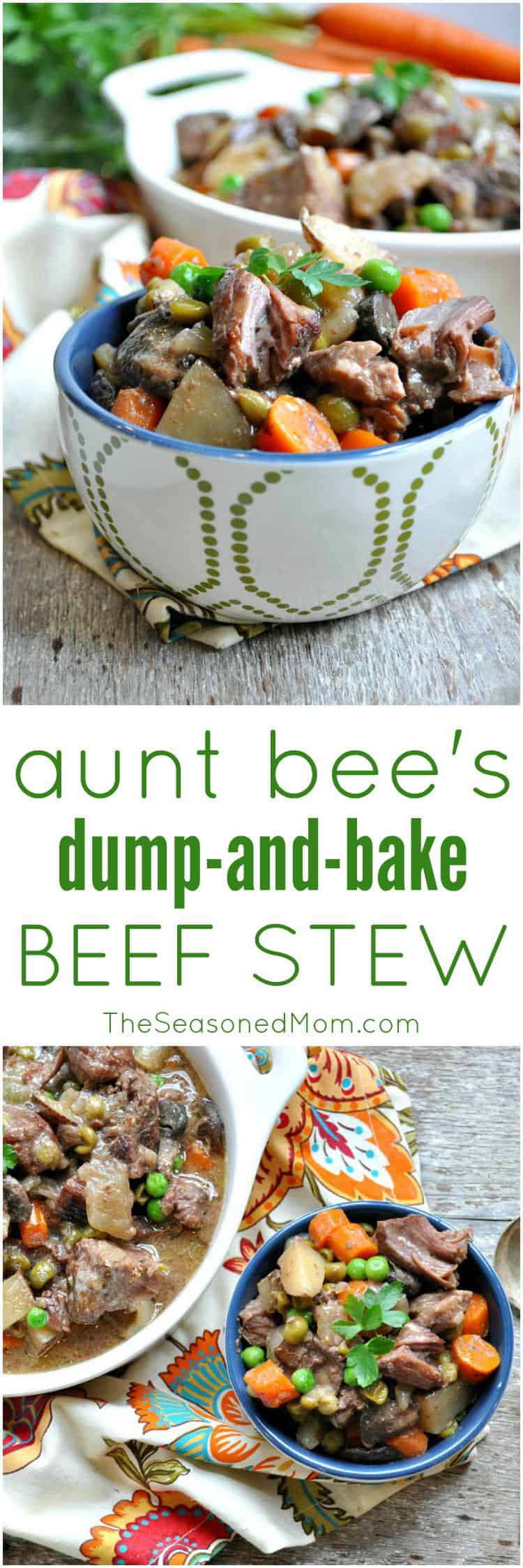 Dump and Bake Beef Stew