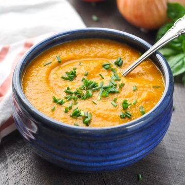 Healthy and Easy Pumpkin Soup - The Seasoned Mom
