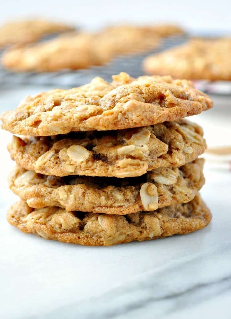 Ginger Oatmeal Cookies collage