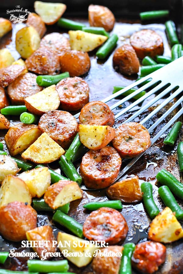 Sheet Pan Italian Sausage with Potatoes The Seasoned Mom