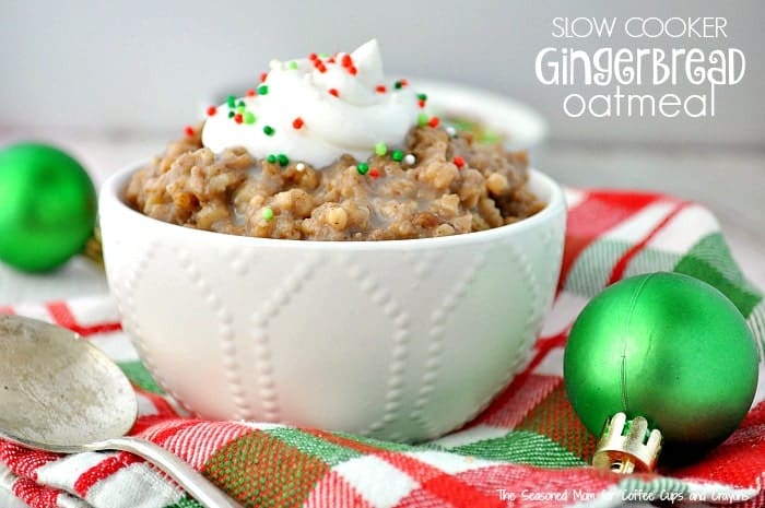 Slow Cooker Gingerbread Oatmeal TEXT