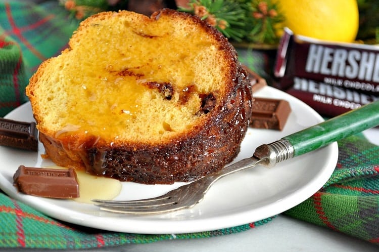 Chocolate Chunk Rum Cake is a delicious and EASY holiday dessert!