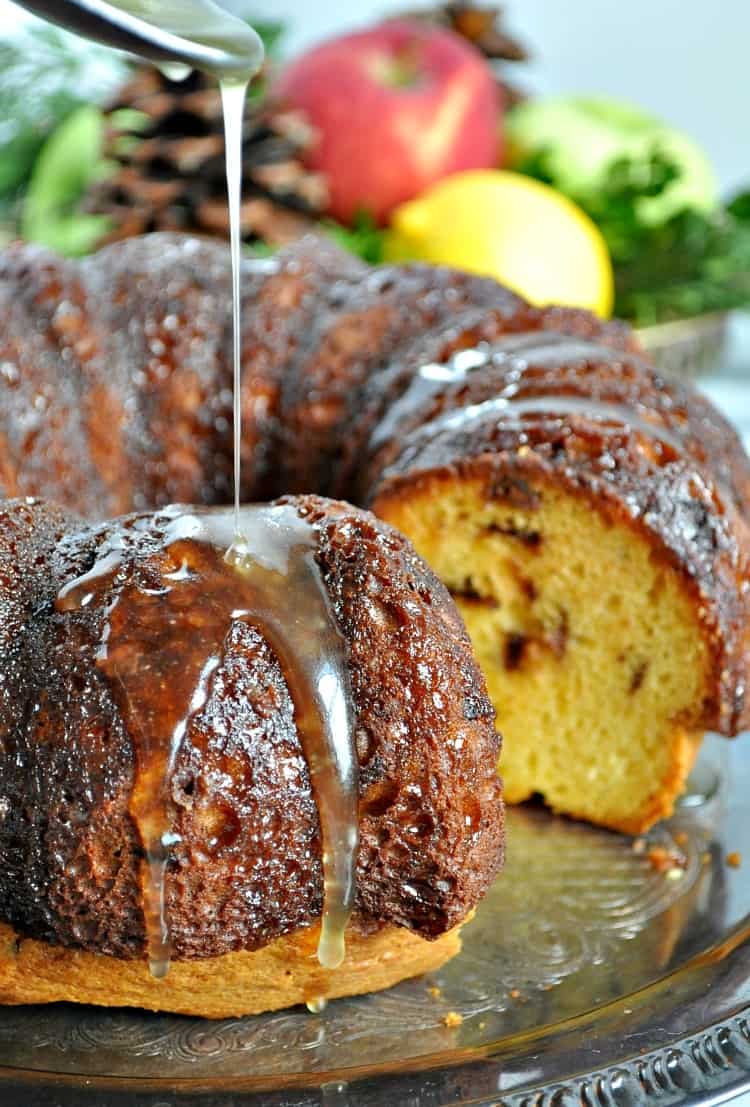 Chocolate Chunk Rum Cake