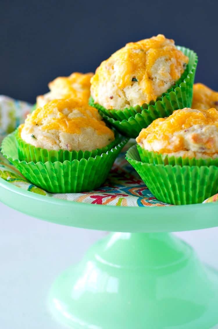 Cheddar and Chive Bacon Muffins