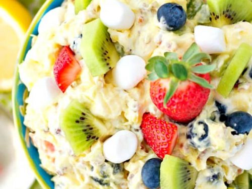 Fresh Fruit Salad (ready in 15 minutes!) - Fit Foodie Finds