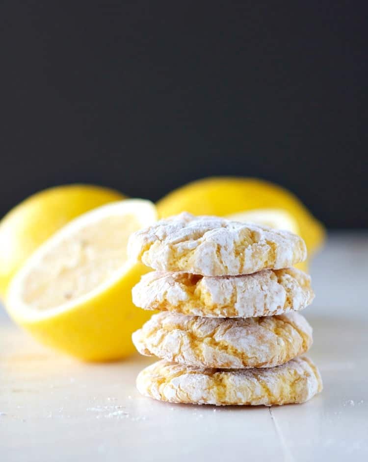 Lemon Whippersnaps are easy cake mix cookies for a quick dessert any time!