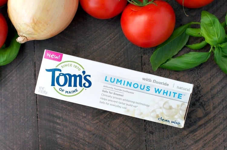 Tom's Toothpaste in a box