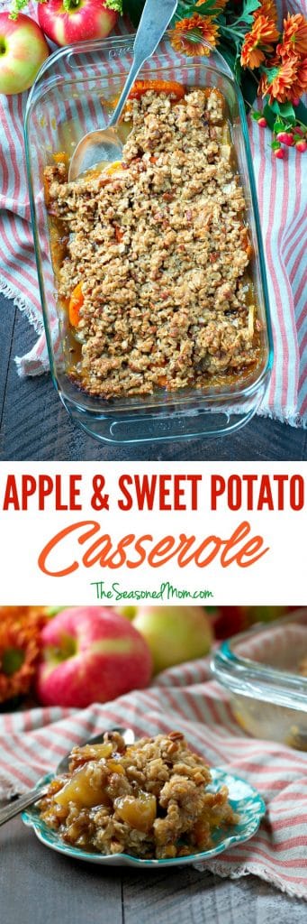 Easy Apple and Sweet Potato Casserole - The Seasoned Mom