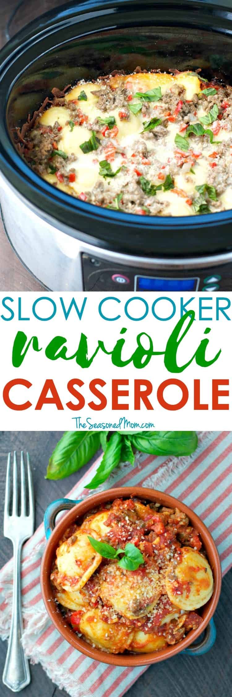 Ravioli Casserole   The Seasoned Mom | Recipe | Ravioli Bake, Ravioli
