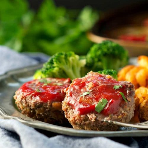 Healthy Mini Meatloaf The Seasoned Mom