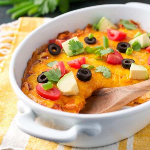 Chicken Quesadilla Casserole The Seasoned Mom