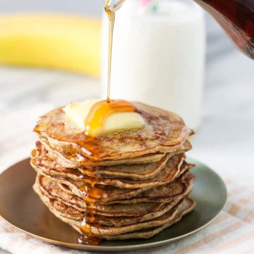 Healthy Banana Pancakes The Seasoned Mom