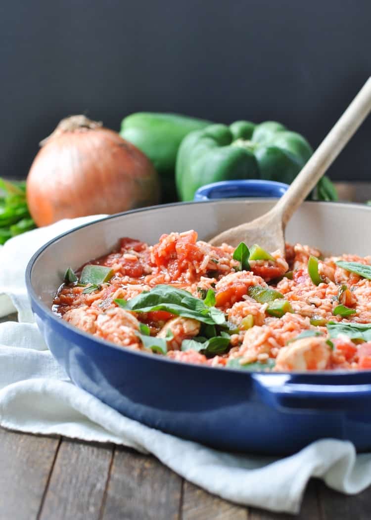 Aunt Bee's 20-Minute Chicken Cacciatore with Rice