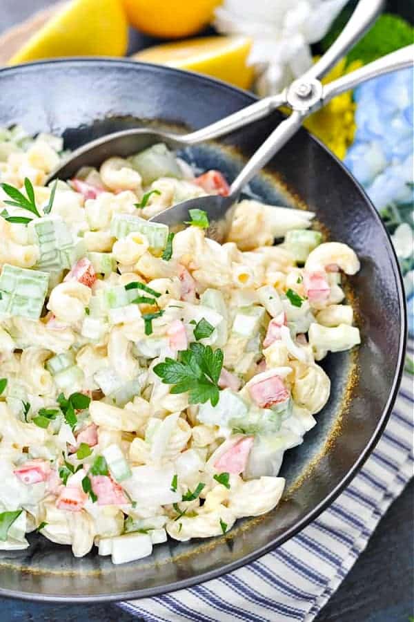 The Best Southern Macaroni Salad The Seasoned Mom