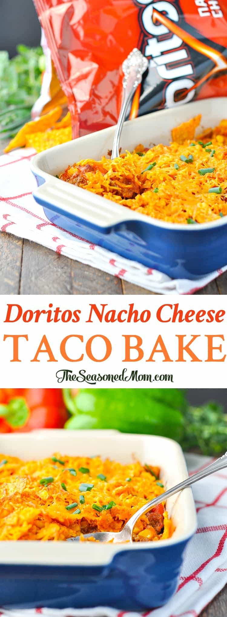 Doritos Nacho Cheese Taco Bake - The Seasoned Mom