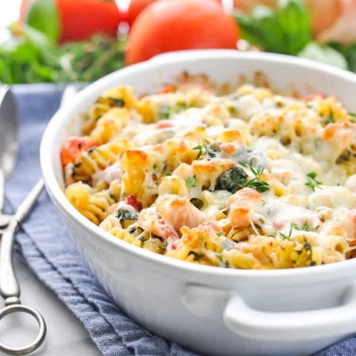 DumpandBake Chicken Caesar Pasta The Seasoned Mom