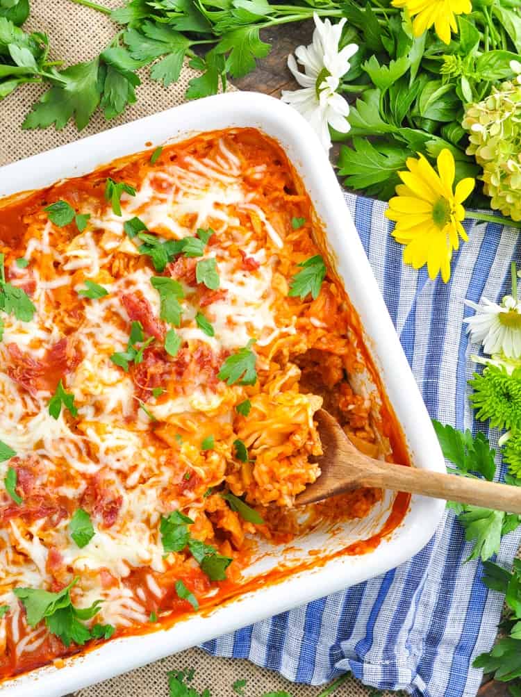 DumpandBake Stuffed Cabbage Rolls Casserole The Seasoned Mom