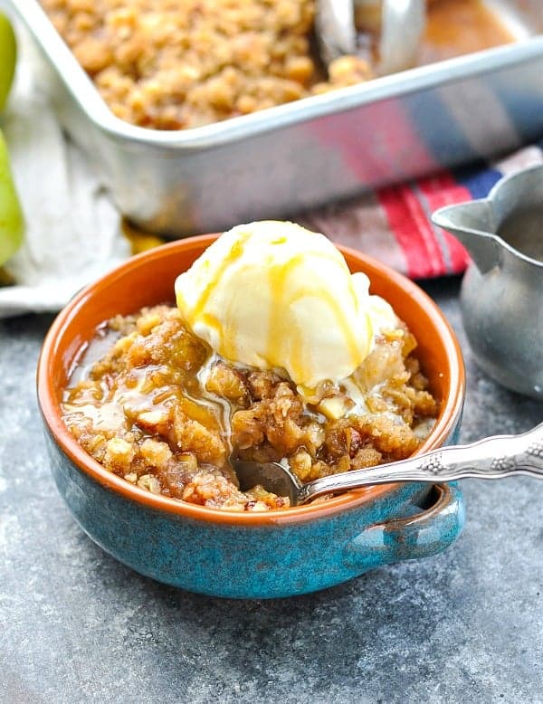 Pear Crisp The Seasoned Mom