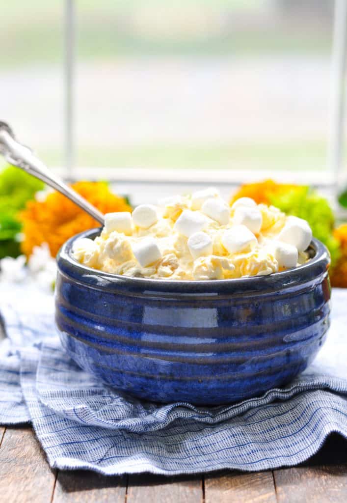 Orange Pineapple Fluff Salad The Seasoned Mom