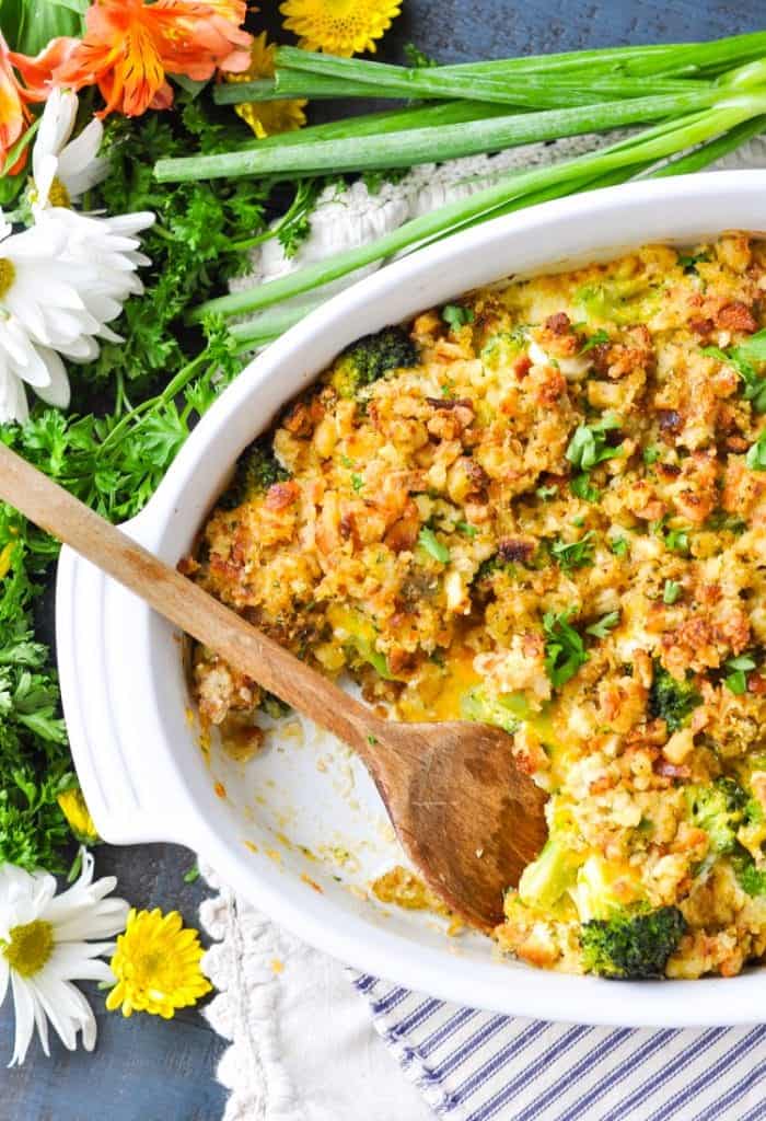 Fannie's Easy Cheesy Broccoli Casserole The Seasoned Mom