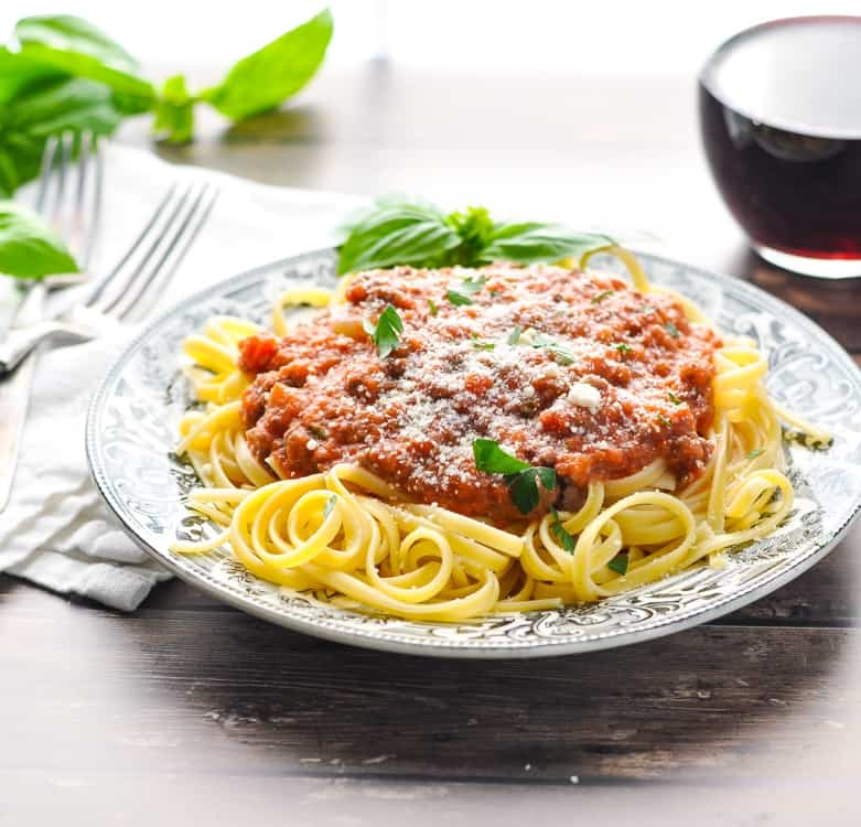 Quick and Easy Spaghetti Bolognese Sauce - The Seasoned Mom