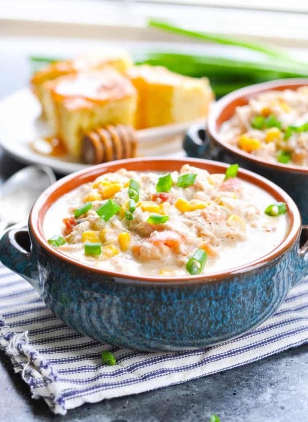 The Best Slow Cooker White Chili The Seasoned Mom