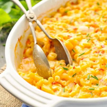 Dump-and-Bake Chicken Mac and Cheese - The Seasoned Mom