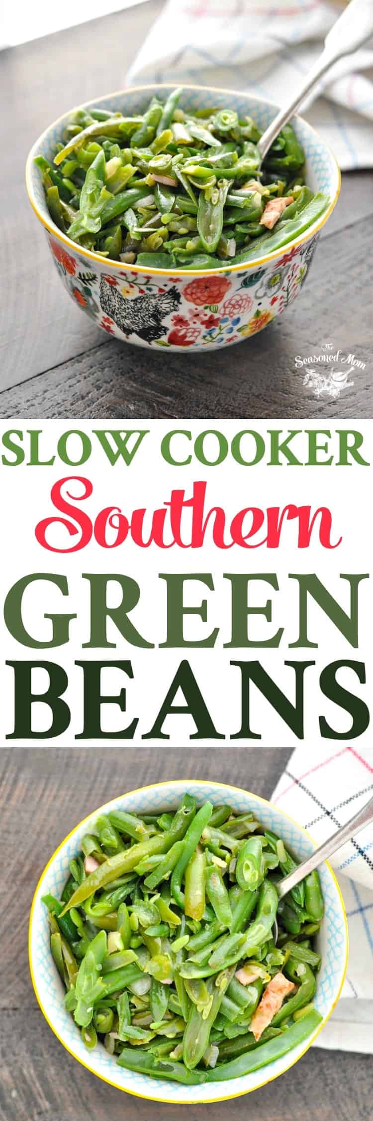 Slow Cooker Southern Green Beans The Seasoned Mom