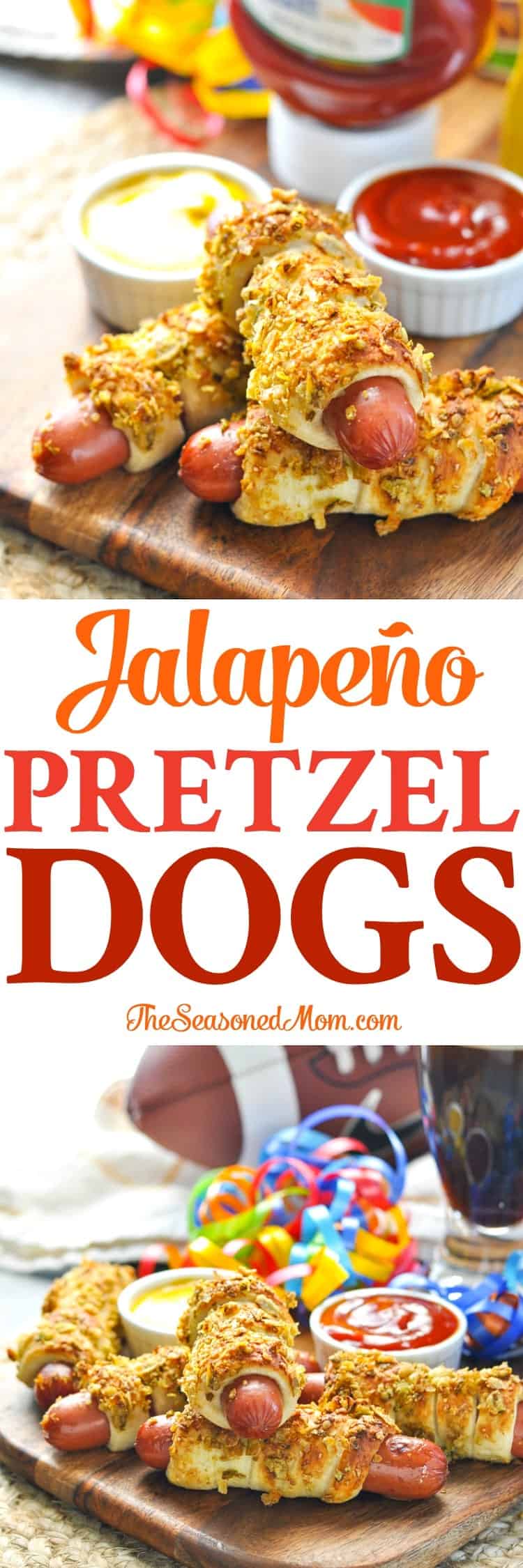 Jalapeño Pretzel Dogs Big Game Snacks The Seasoned Mom